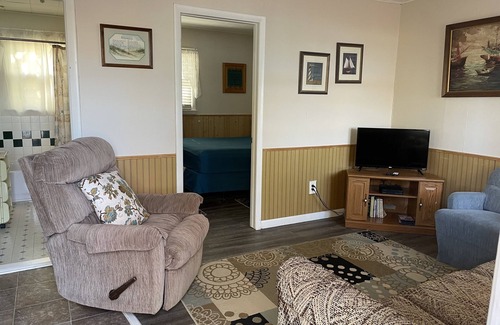 Parkers Prairie Cabin | Serene & Quiet Resort; Family Friendly; Five cabins total; Beach & playground.