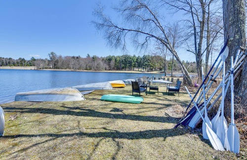 Ellenville Apartment | Shared Lake Access & Fire Pit: Catskills Getaway!