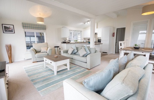 Mudeford Cottage | Shearwater - A luxury front line lodge on Sandhills Holiday Park Mudeford