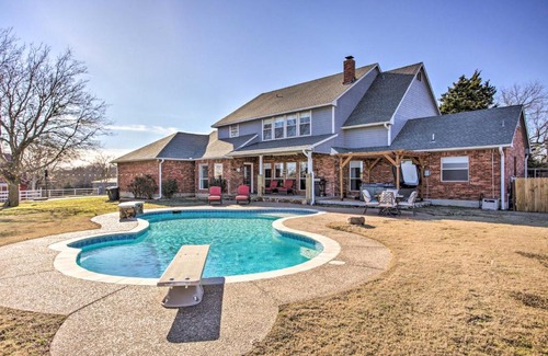 Sherman Villa | Sherman Villa Private Pool and Hot Tub!