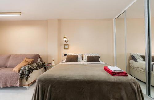 Parque das Palmeiras Apartment | Shopping Piratas, vista para o mar, estacionamento