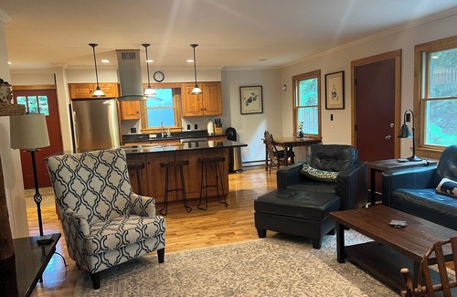Lake Placid House | Short walk to Main Street Lake Placid, Private Mirror Lake beach access