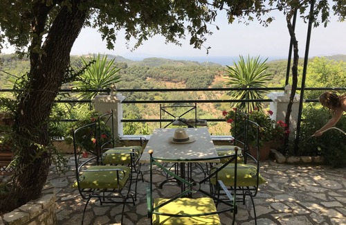 Termenades Villa | Silver Olives Villa With Private Swimming Pool, Sea View And Remarkable Garden.