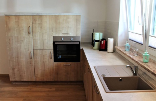 Kussow Apartment | Simplistic Apartment in Kussow with Garden, Terrace and Cot