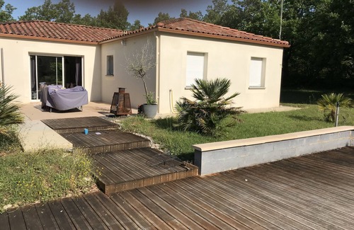 Lalbenque House | Single-storey house with private pool capacity 8 village of Lalbenque (1km)