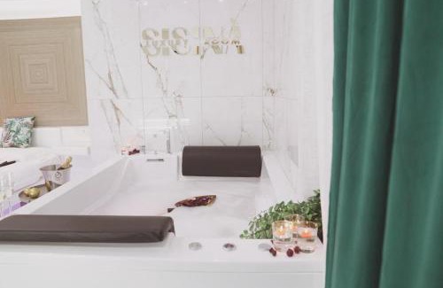 Portici House | Sisina Luxury Room Jacuzzi & Piscina
