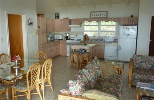 Oualie Bay Villa | Sister villas Calypso and Iris above the nicest beach on Nevis