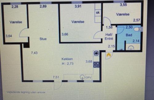 Svaneke Apartment | Skøn ferielejlighed i midten af Svaneke udlejes, minimum 4 dage