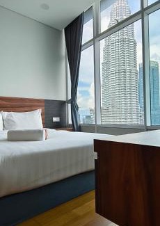 Kuala Lumpur City Centre Apartment | Sky suites KLCC by Kuala Lumpur Family Room Stay