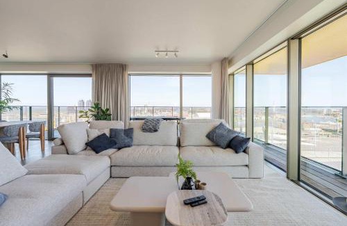 Ostend City Centre Apartment | Sky Tower II - Modern Stay with Panoramic Views