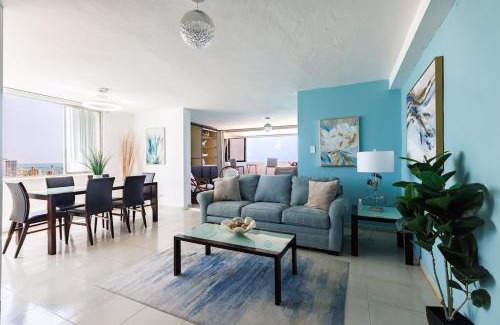 Isla Verde Apartment | Skyview Sanctuary 4BR with Exclusive Beach Access