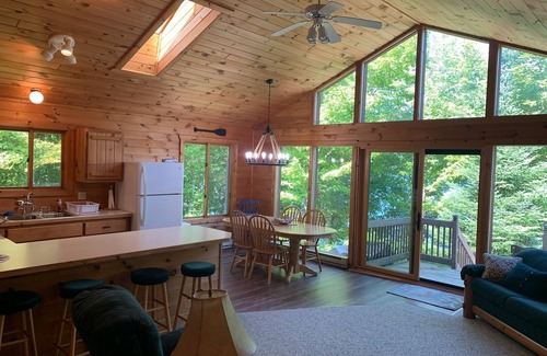 Birchwood Cabin | Slice of Paradise on Slim Lake - Cozy and Peaceful 2 Bedroom Cabin