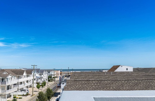 Cape May - Wildwood Condo | Small Dogs Allowed- Beach Block: Rooftop Deck & Private Balcony. Voted Top 10