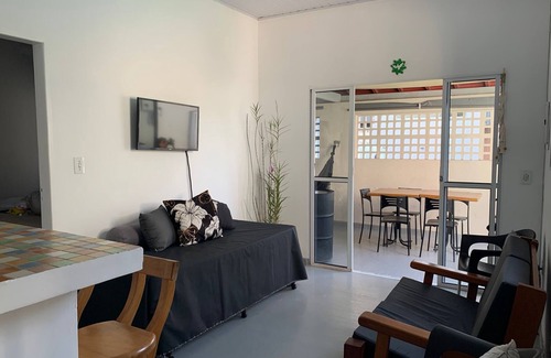 Jardim Itagua House | Small house in Itaguá, with swimming pool and air conditioning, sleeps up to 6 people