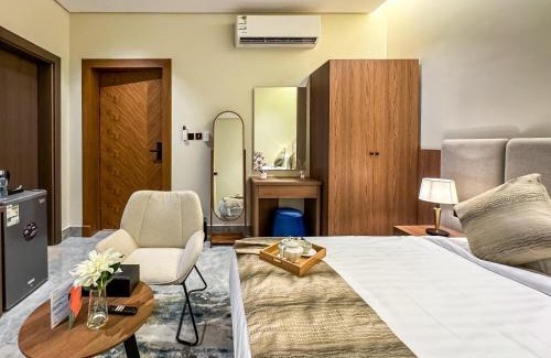 Riyadh Apartment | Smart Access Studio in Al Narjis - 65 TV
