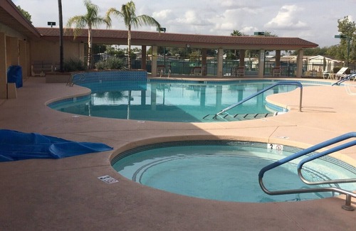 East Mesa House | Snowbirds! Age 55+ Gated community. Pool. Jacuzzi. Pickle Ball
