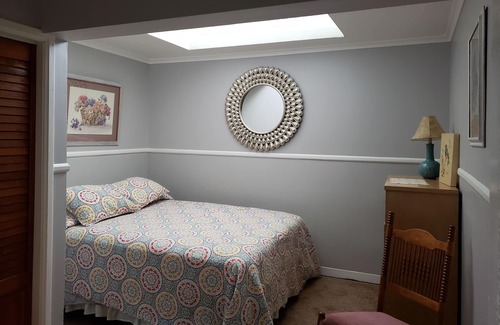 Ishpeming Apartment | Snowmobile and Mountain bike right out the door! Plenty of parking. Quiet place.