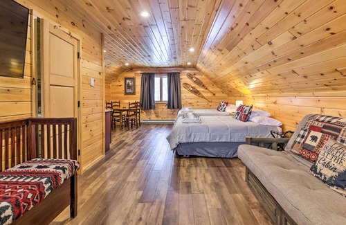 Mercer Apartment | Snowmobile Hotspot - Mercer Vacation Rental