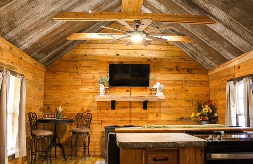 Eureka Springs Cabin | Soothing LOG CABIN in charming Eureka Springs