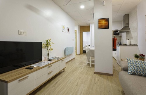 Burela Apartment | Sophie Apartments 'Grande' with Private Terrace and Wi-Fi