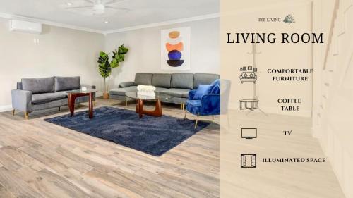 South Arlington House | Sophisticated 5BR 2,5BA Holiday Villa - Pool Sauna Hot Tub