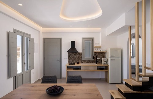 Monolithos Villa | Sophisticated Santorini Suite | Two Bedroom Suite with Private Hot Tub