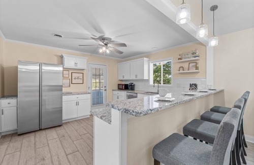 Frisco House | Soundside Dog Friendly Home with Hot Tub, Community Pool and Tennis/Pickleball