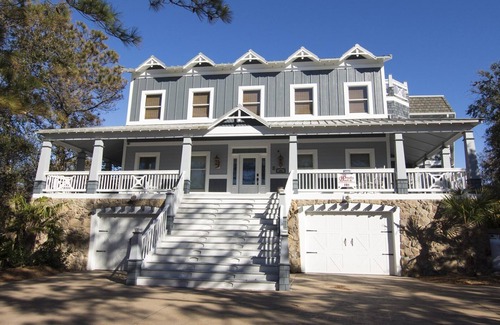 Sea Acres House | Soundside, Priv Pool, H Tub, ELEV, Rec Rm, Theatr Rm, FR1, The Drake