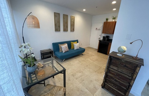 South Pointe Apartment | SOUTH BEACH SPOT: Heated POOL, 2BLOCKS to BEACH, BBQ, BEAUTIFUL PATIO.