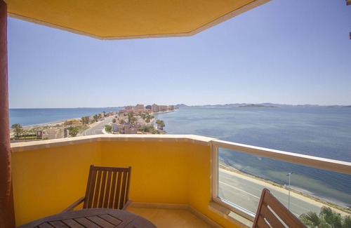 San Javier Apartment | South facing, modern apartment with views to both seas!
