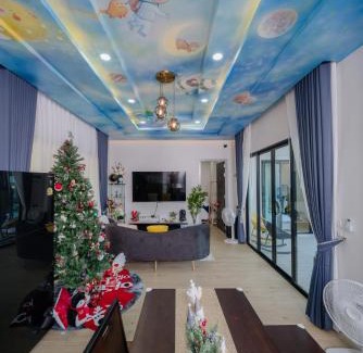 Ban Pong House | Space Water House พูลวิลล่าครอบครัว