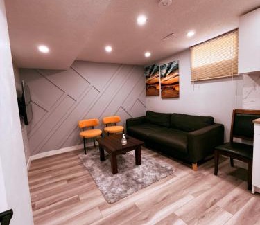 Southeast Calgary House | Spacious 2 bedroom 3 beds lower unit with separate entrance and parking space Near Downtown, Calgary Zoo, Costco and many more