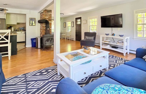 Eastham House | Spacious 4BD- A/C, Game Room, Screened Porch, Walk to Herring Pond & Cape Cod Rail Trail