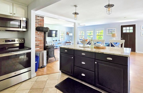 Eastham House | Spacious 4BD- A/C, Game Room, Screened Porch, Walk to Herring Pond & Cape Cod Rail Trail