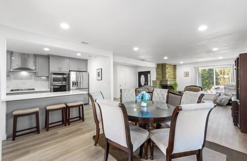 Bonita House | Spacious 4BR Retreat in Pomona | Sauna + Hot Tub