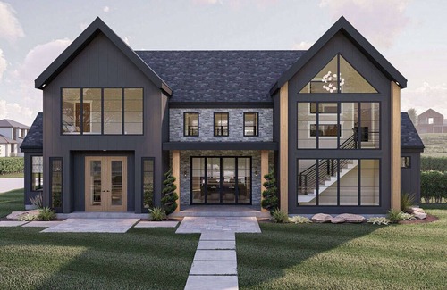 Fox Valley House | Spacious 5-bedroom house in enchanting Naperville with AC, fitness room, WiFi