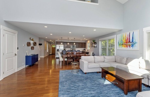 Saugatuck House | Spacious 5BR, 3BA Waterfront Home w/Fenced Backyard & Private Boat Dock