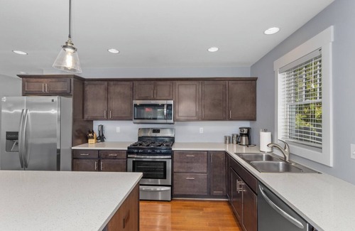 Saugatuck House | Spacious 5BR, 3BA Waterfront Home w/Fenced Backyard & Private Boat Dock