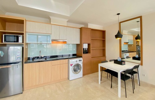 Jakarta Apartment | Spacious And Combined 2Br At Menteng Park Apartment