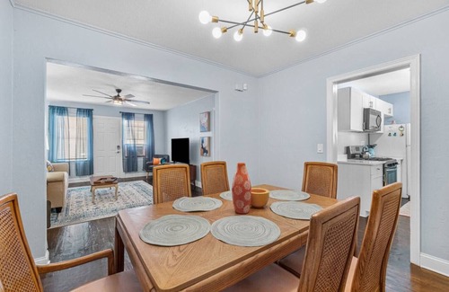 Lake Worth House | Spacious Beach Bungalow: Steps to Beach & Downtown
