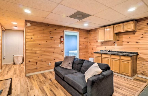 Helenwood Cabin | Spacious Brimstone Cabin w/ Hot Tub!