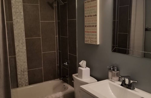 Grand Boulevard Apartment | Spacious Bronzeville Brownstone Garden level, near Downtown & Univ of Chicago