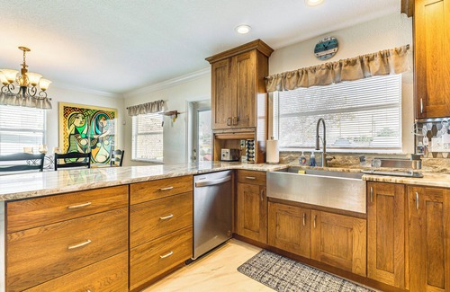 Hudson Beach Estates House | Spacious Canalfront Home w/Pool ~ 1/2 Mi to Beach