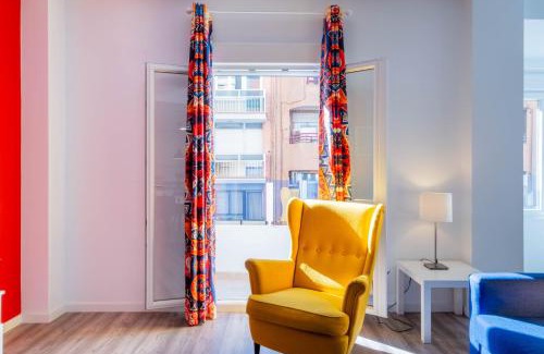 Jesus Apartment | Spacious Clean & Colorful Apt Quiet Zone
