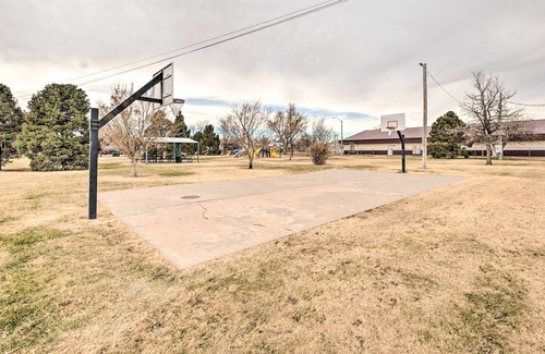 Garden City House | Spacious Garden City Home Near Main St w/ Fire Pit