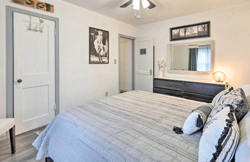 Garden City House | Spacious Garden City Home Near Main St w/ Fire Pit