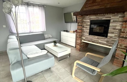 Neuville-Ferrieres House | Spacious gîte with private garden and play area, ideal for families