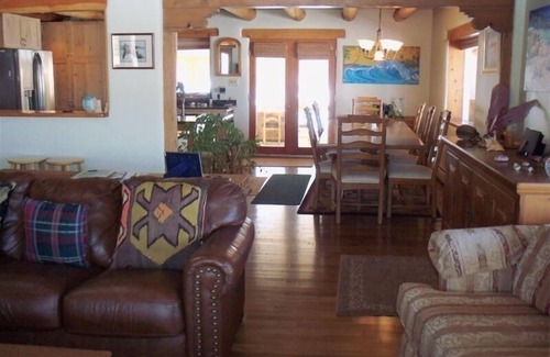 Taos House | Spacious home minutes to the plaza yet private, A/C great views