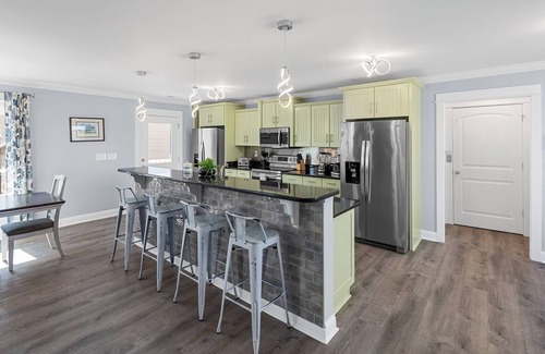 Garden City House | Spacious Home with Private Pool, Steps from the Beach & Marsh Views