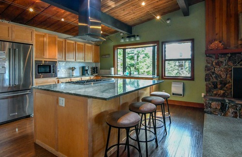 Langlois House | Spacious Lakefront Home with Detached Guest House is being offered for sale.